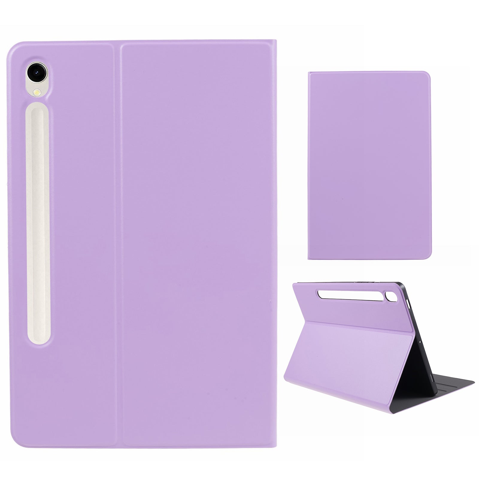 For Samsung Galaxy Tab S9 PU Leather Tablet Case Foldable Stand Tablet Protective Cover For Samsung Galaxy Tab S9 PU Leather Tablet Case Foldable Stand Tablet Protective Cover